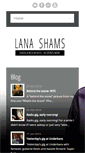 Mobile Screenshot of lanashams.com